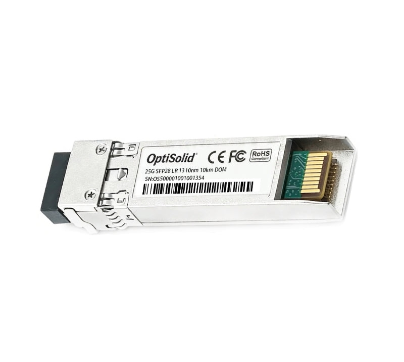 25G SFP28 LR 1310nm 10km DOM Transceiver, 100% Compatible with Huawei & ZTE