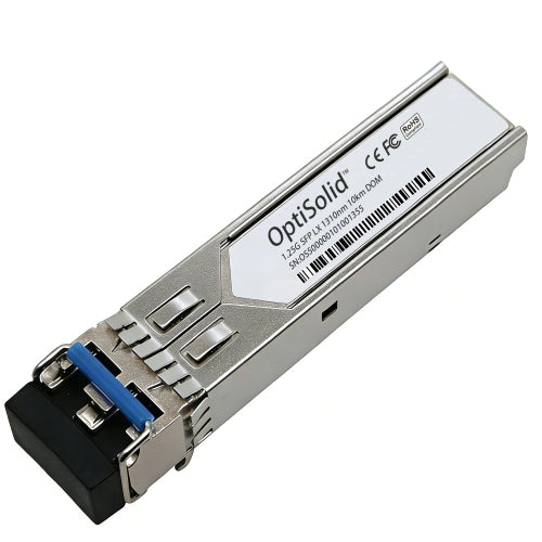 1G SFP LX 1310nm 10km DOM Transceiver, Universal Compatible with All Major Brands