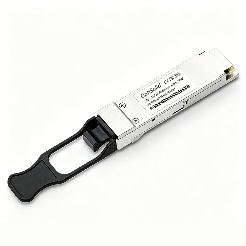 50G QSFP28 SR 850nm 100m DOM Transceiver, 100% Compatible with NVIDIA Mellanox ConnectX-5/6 & SwitchX-2